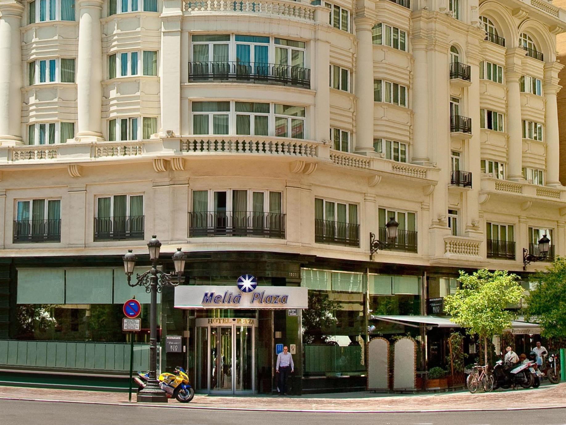 Hotel Melia Plaza Valencie Exteriér fotografie